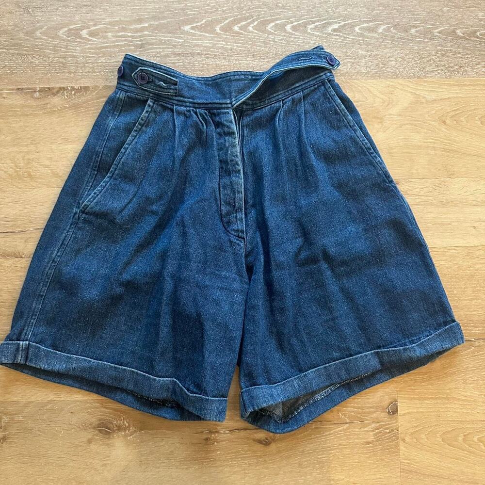 Vintage denim shorts tagged a